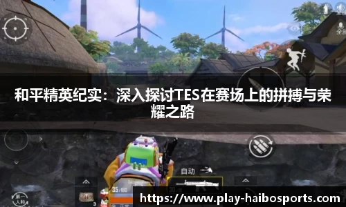 和平精英纪实：深入探讨TES在赛场上的拼搏与荣耀之路